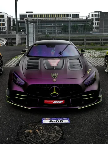 Venetian Violet (SMT03) Vinyl Wrap - Ảnh phụ