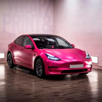 Hot pink (VCH404-S) Vinyl Wrap - Ảnh phụ