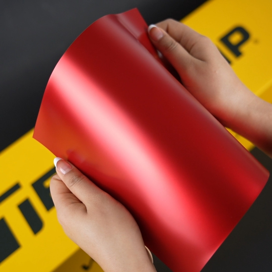 Carmine Red (VCH417-S) Vinyl Wrap - Ảnh phụ